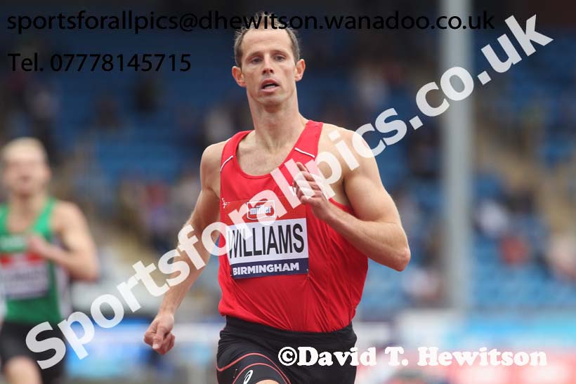Mens 400 metres hurdles, British Championships, Birmingham. Photo: David T. Hewitson/Sports for All Pics